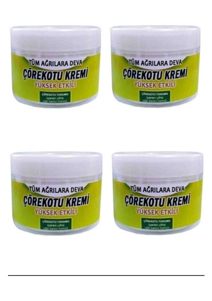 Mem Çörek Otu Kremi 100ML - 4 Adet Set