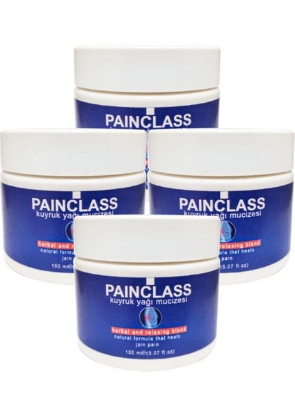 Paın Class Büyük Boy Kuyruk Yağı Kremi 150 ml 4'lü