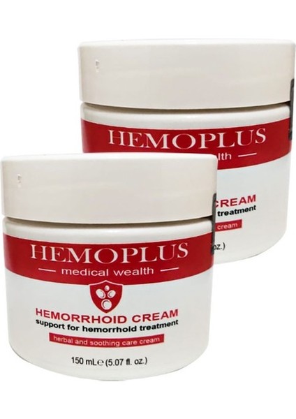 Hemoplus Büyük Boy 150 ml x 2 Adet