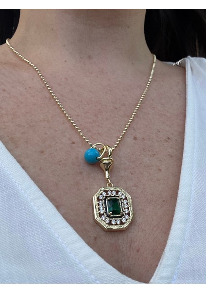 Serenay Kolye Mavi Boncuklu fiyatları