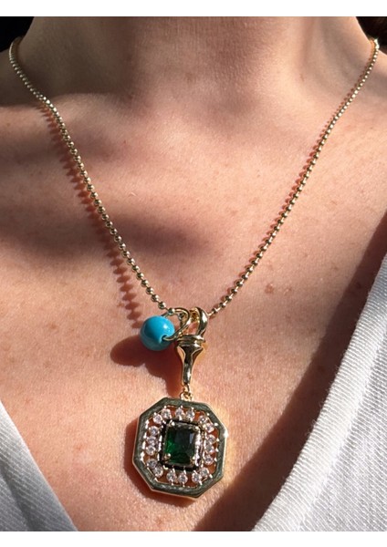 Serenay Kolye Mavi Boncuklu indirimleri