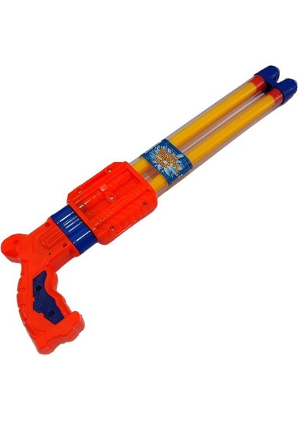 Renkli Pompalı Su Tabancası 40 Cm.