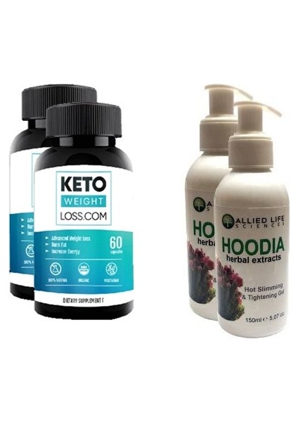 Hintohu Hoodia Slimming Firming Gel 150 ml Hoodia Kaktüsü 2 Adet + 2 Adet Keto Weight Loss