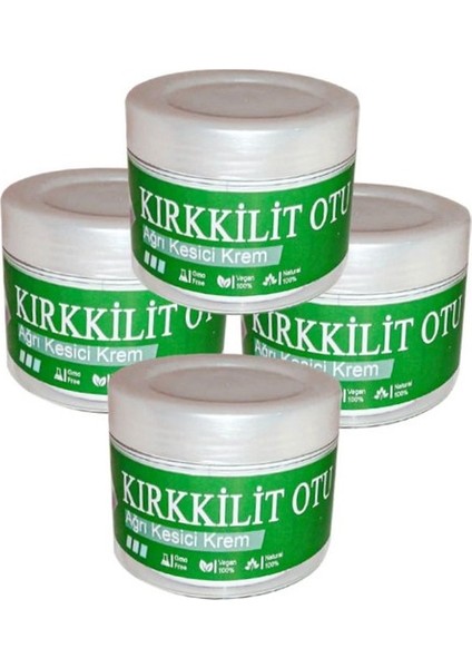 Kırkkilit Otu Kremi Büyük Boy Paincream 4 Tane x 150 ml HZNZF148