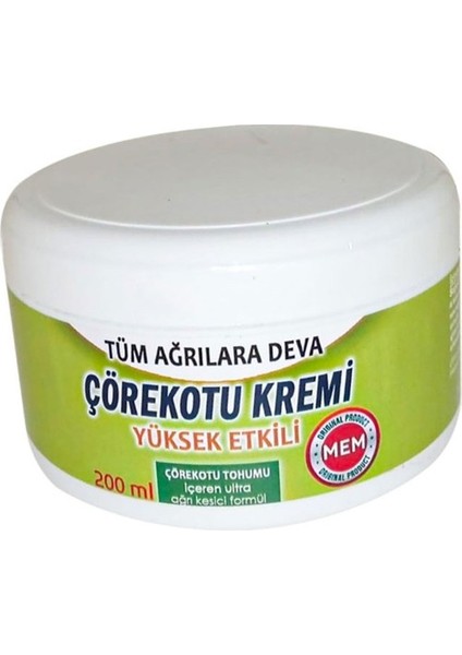 Mem Çörek Otu Kremi Green Box 200 ml