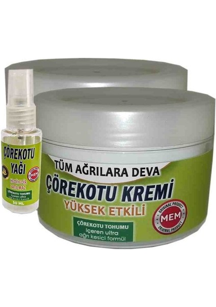 Mem Çörek Otu Kremi 2 Adet - Çörek Otu Yağı Hediye