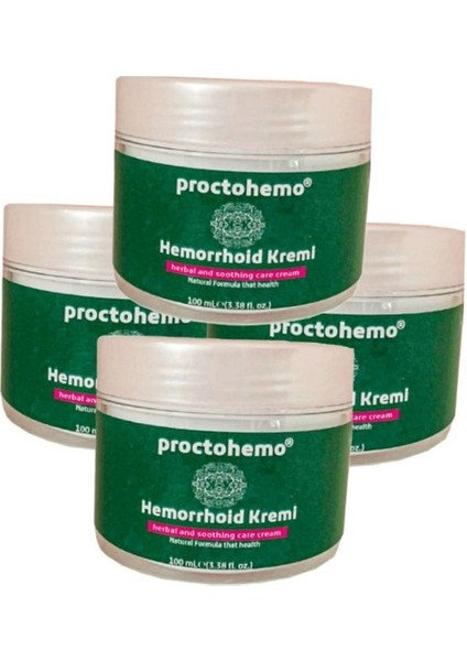 Proctohemo Hemor.roidin Cream 4 Tane x 150 ml HZNZF156