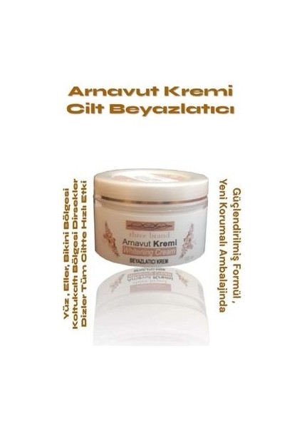 Whitening Cream-Arnavut Aklık Kremi 100 ml x 1 Adet