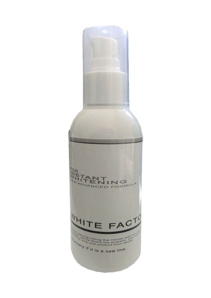 3 Adet White Factor For Instant Whitening Beyazlatıcı Renk Açıcı / 3X120 ml Krem LSMYN103