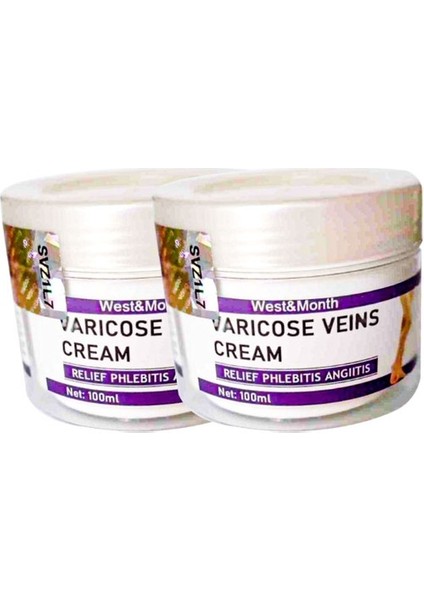 West & Month Varicose Vein Defense Cream 100 ml x 2 Adet