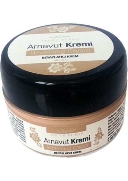 Ciltleri Beyazlatıcı Arnavut Kremi 50 ml GZYZF110