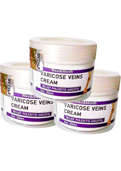 Varicose Vein Defense Cream 100 ml x 3 Adet