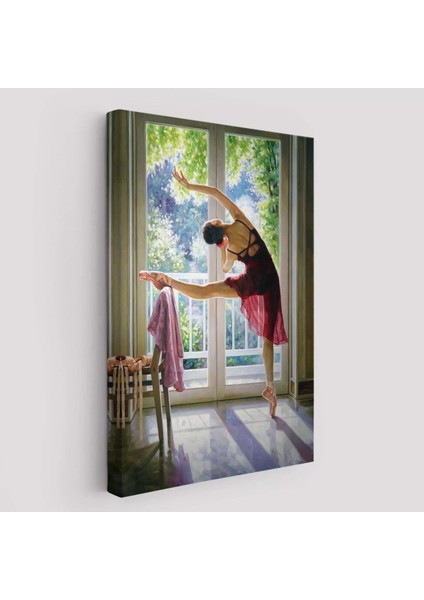 Bale Yapan Dansçı Kadın Duvar TABLOSU-6428