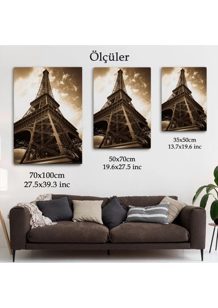 Fransa Paris Eyfel Kulesi Duvar TABLOSU-6424 indirimleri