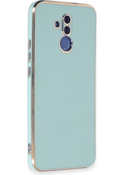Huawei Mate 20 Lite Kılıf Volet Silikon - Açık Yeşil Mrayd