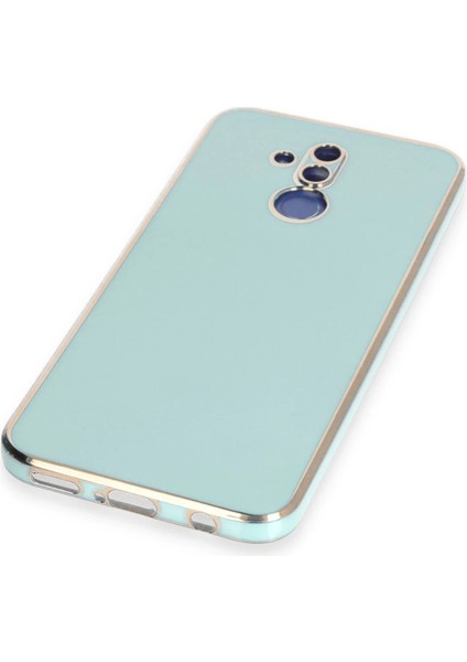 Huawei Mate 20 Lite Kılıf Volet Silikon - Açık Yeşil Mrayd