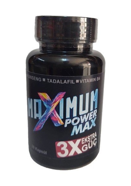 Max Erkekler İçin Maxìmum Gùç 30 Lu