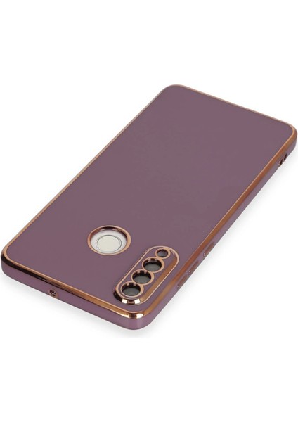 Huawei P30 Lite Kılıf Volet Silikon - Mor Mrayd modelleri