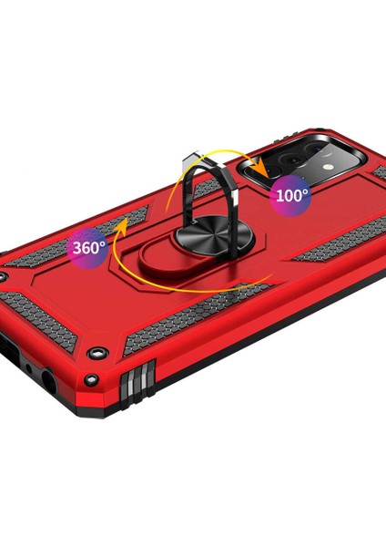 Galaxy A72 Kılıf Iktk Vega Kapak-Gri modelleri