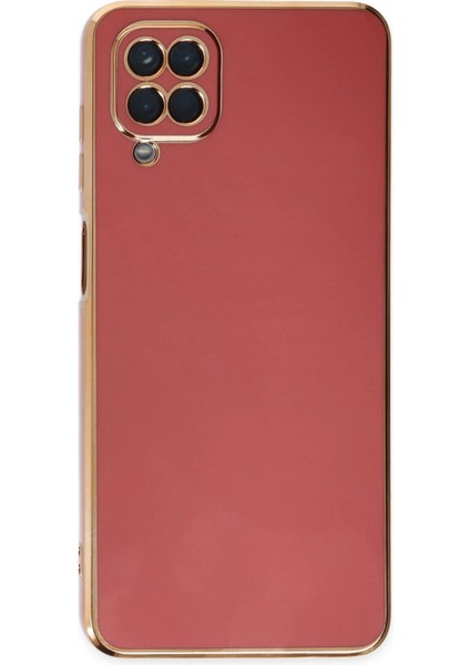 Samsung Galaxy A12 Kılıf Volet Silikon - Kırmızı Mrayd fiyatları