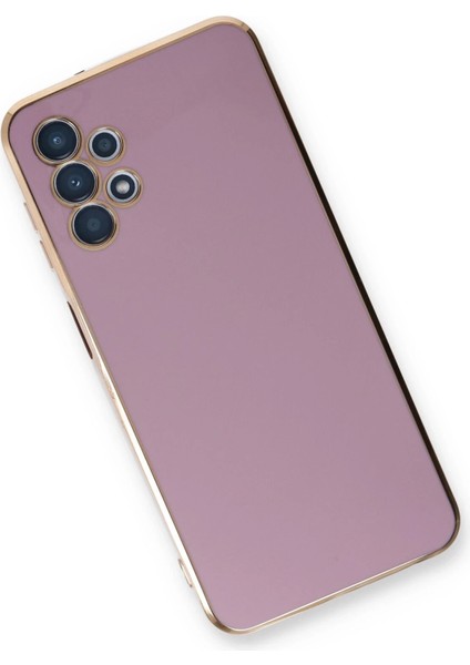 Samsung Galaxy A13 4g Kılıf Volet Silikon - Mor Mrayd modelleri