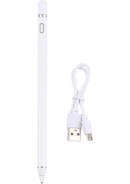 K2262 Ipad Uyumlu Dokunmatik Stylus Kalem - Beyaz Mrayd