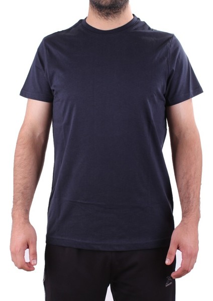 2300 Lacivert Günlük Pamuklu Basıc Bisiklet Yaka Erkek Tişört fiyatları