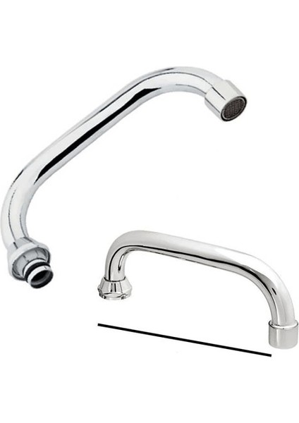 Krom Kaplama Döner Kuğu Batarya Borusu ( ) indirimleri