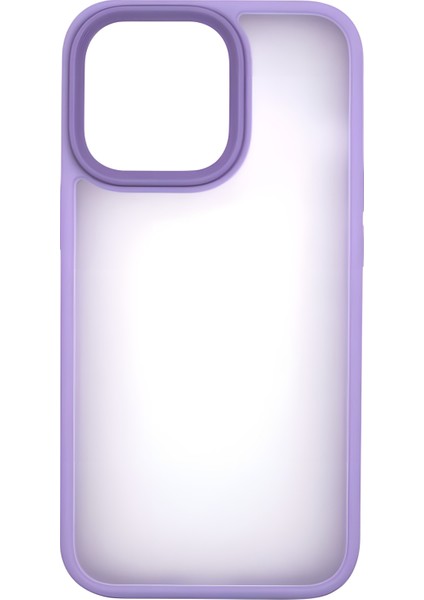 iPhone 13 Pro Max Kılıf Kenarları Renkli Arkası Mat Kılıf