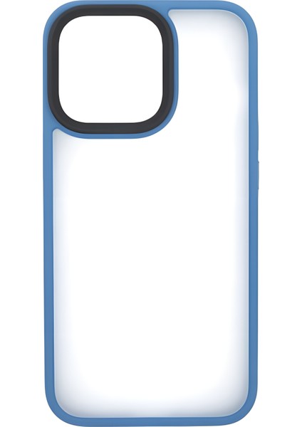 iPhone 13 Pro Max Kılıf Kenarları Renkli Arkası Mat Kılıf