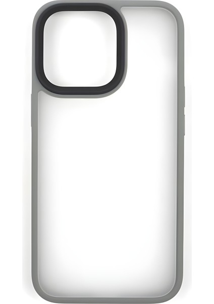 iPhone 13 Pro Max Kılıf Kenarları Renkli Arkası Mat Kılıf