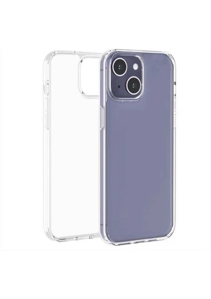 Apple iPhone 15 Kılıf Iktk Droga Kapak-Renksiz