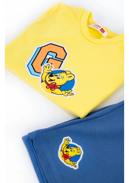 Erkek Çocuk Penye Şortlu Takım modelleri