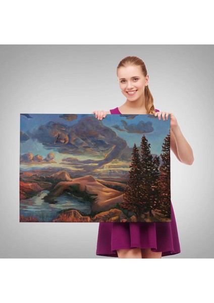 Sahildeki Koşan Beyaz Atlar TABLOSU-6580 fırsatları