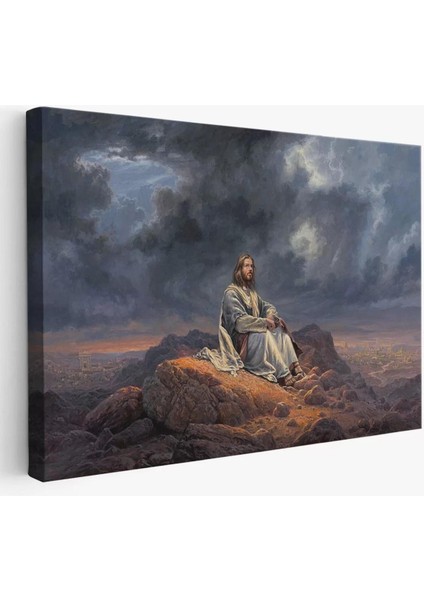 Isa Mesih Dekortif Duvar Tablosu - Jesus CHRIST-6540