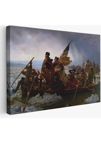 Washington Delaware'i Geçiyor Tablosu - Washington Crossing The Delaware -6543