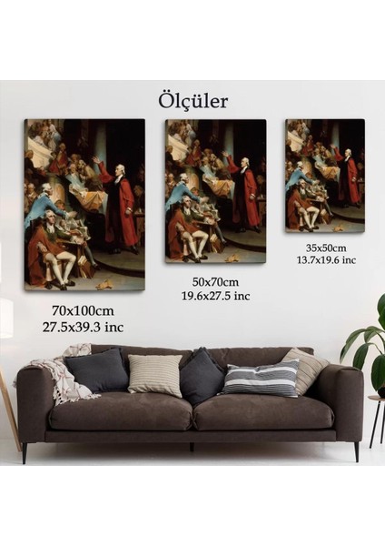 Patrick Henry Virginia burgesses Evinin Önünde Duvar TABLOSU-6408 indirimleri