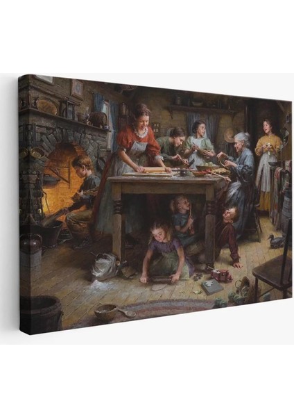 Aile Gelenekleri Tablosu - Morgan Weistling's Painting Family TRADITIONS-6528