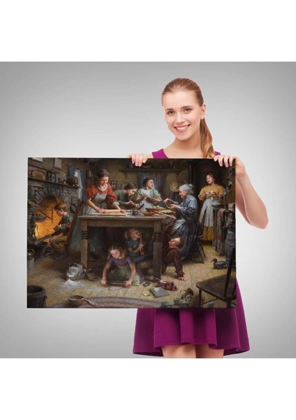 Aile Gelenekleri Tablosu - Morgan Weistling's Painting Family TRADITIONS-6528 fırsatları