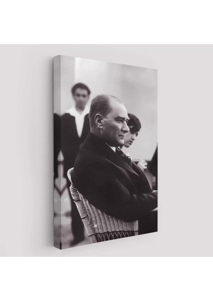 Iskembe'de Oturan Mustafa Kemal Atatürk TABLOSU-6315