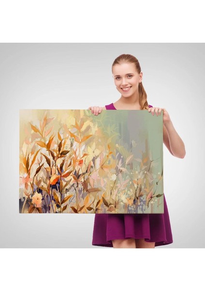 Renkli Yapraklar Duvar TABLOSU-1240 fırsatları