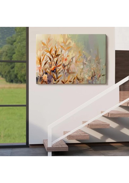 Renkli Yapraklar Duvar TABLOSU-1240 indirimleri