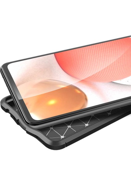 Galaxy A72 Kılıf Hzrv Niss Silikon Kapak-Kırmızı fırsatları