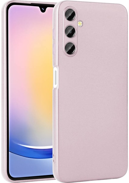 Galaxy A25 Kılıf Hzrv Premier Silikon Kapak-Rose Gold