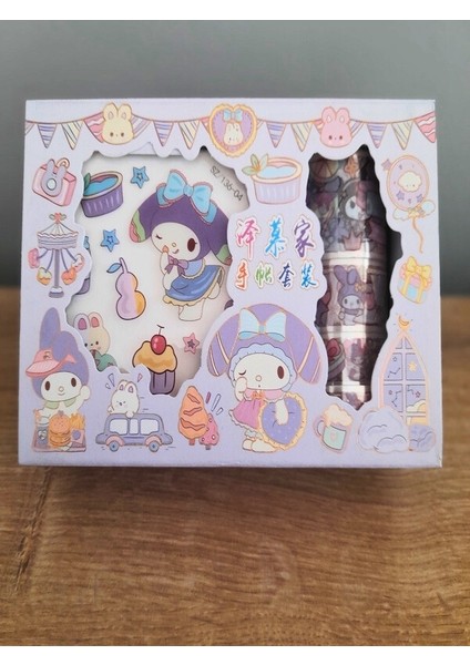 Munıs - Anime Karakterli ve Kuromi-My Melody Sticker + Bant Mega Hediye Seti – 2’li Özel Kutu fiyatları