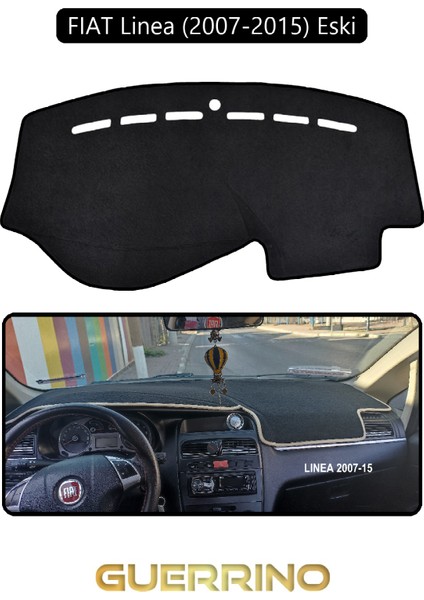 Fıat Linea 2007-2015 Modellerine Uygun Eskitorpido Koruma Halısı Siyah Kenar
