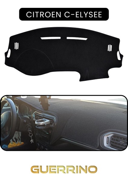Cıtroen C-Elysee - Peugeot 301 Uzuntorpido Koruma Halısı Siyah Kenar