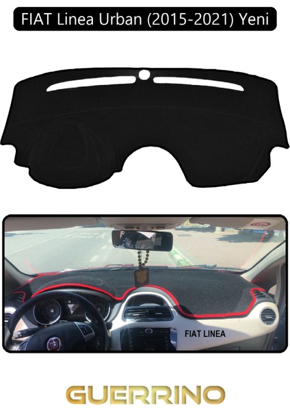 Fıat Linea Urban 2015-2021 Modellerine Uygun Yenitorpido Koruma Halısı Siyah Kenar