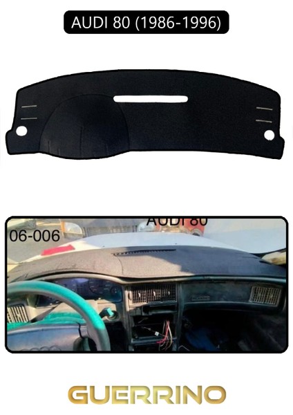 Audı 80 (1986-1996)TORPİDO Koruma Halısı Siyah Kenar