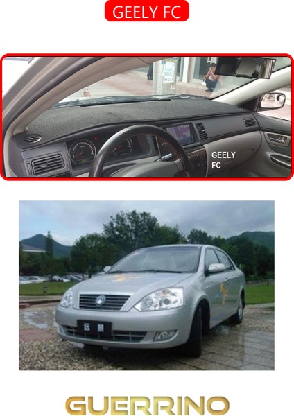 Geely Fctorpido Koruma Halısı Kırmızı Kenar